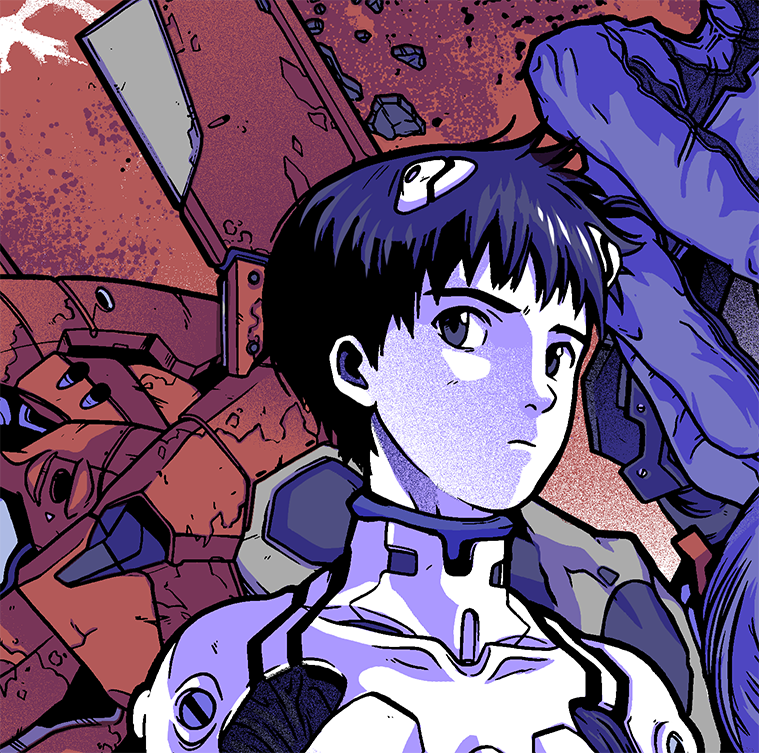 Evangelion” Poster Print — Alexander Iaccarino